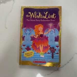 The Wish List Sarah Aronson paper back book worst fairy godmother 6 Gr